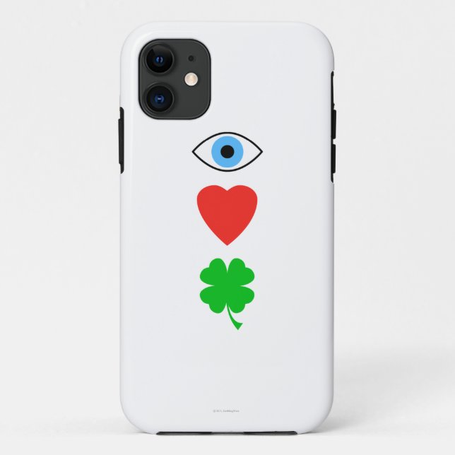 I Love St. Patrick's Day Case-Mate iPhone Case (Back)