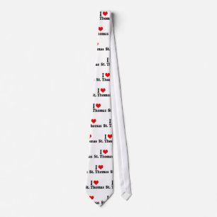 I Love St. Thomas, Canada Tie