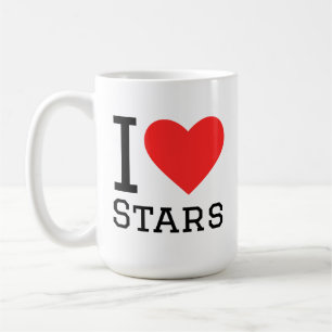 I love stars coffee mug