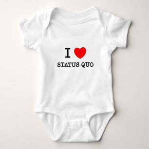 I Love Status Quo Baby Bodysuit