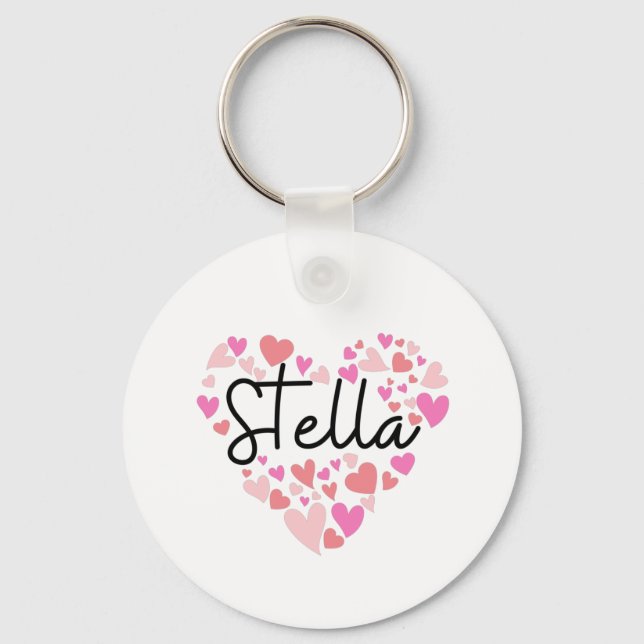 I love Stella Key Ring (Front)