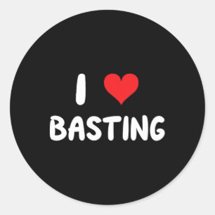 I Love Sting - Heart Cook Cooking Chef Turkey Than Classic Round Sticker