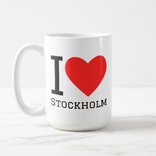 I love Stockholm Coffee Mug
