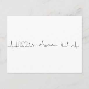 I love Stockholm (ecg style) souvenir Postcard
