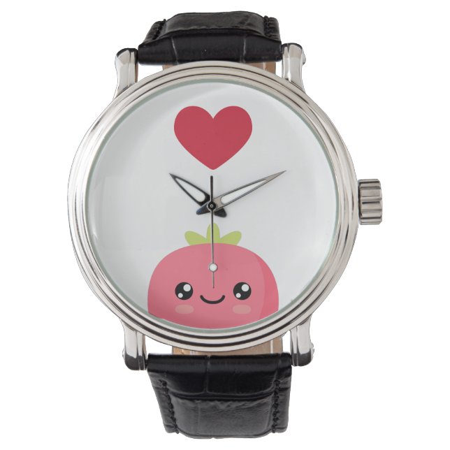 I love strawberries watch (Front)