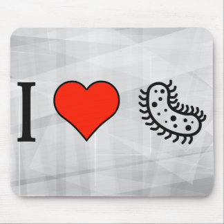 I Love Studying Bacteria Mouse Pad