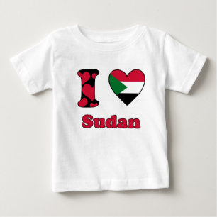 I love Sudan Baby T-Shirt