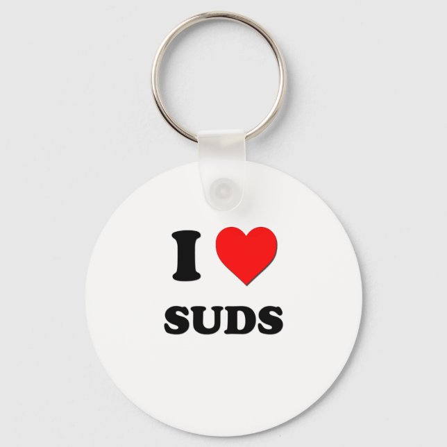 I love Suds Key Ring (Front)
