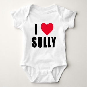 I Love Sully I HEART Sully Baby Bodysuit