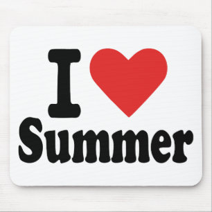 I love summer mouse pad