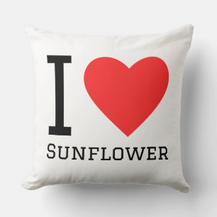 I love sunflower cushion