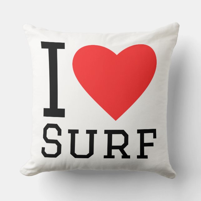 I love surf cushion (Front)