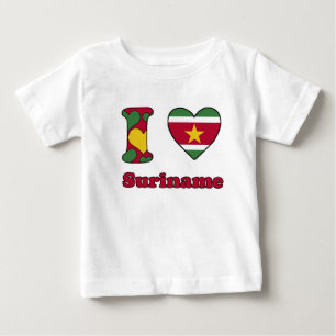 I love Surinam Baby T-Shirt