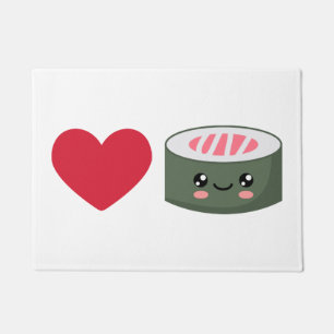 I love Sushi Doormat