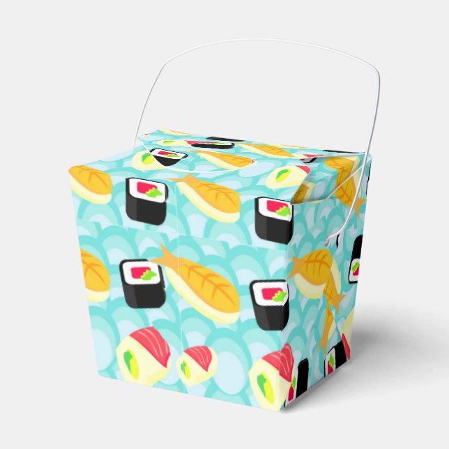I love Sushi Favor Box (Front Side)