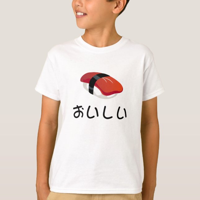 I Love Sushi Kid's T Shirts (Front)