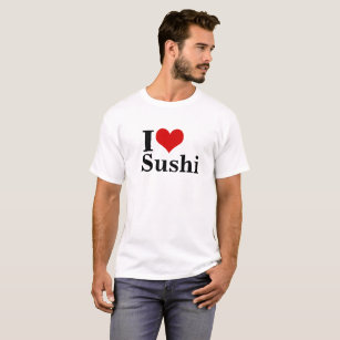 I Love Sushi Men's Basic T-Shirt