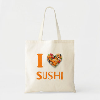 I Love Sushi Tote Bag