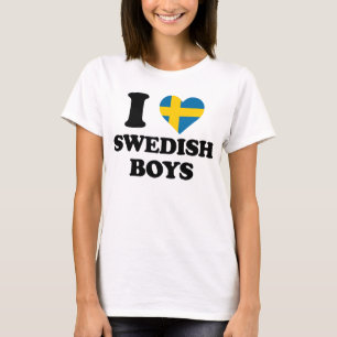 I love Swedish Boys T-Shirt