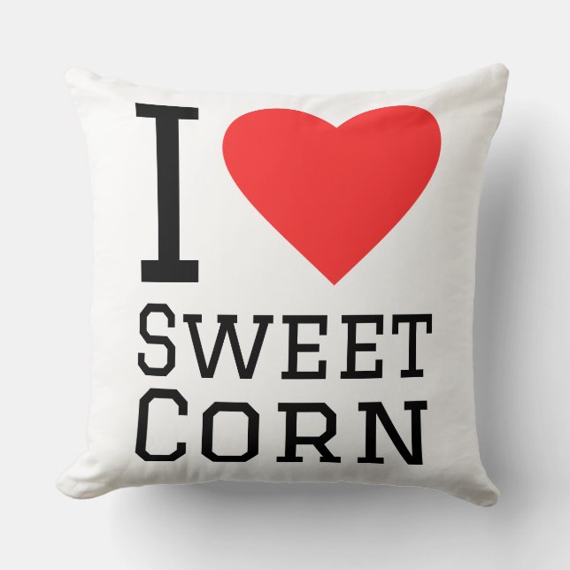 I love sweet corn cushion (Front)