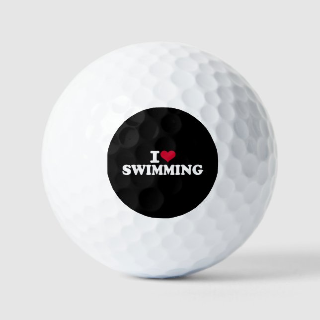 I love swimming golf balls (Front)
