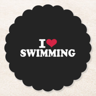 I love swimming paper coaster