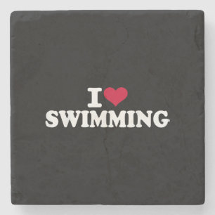 I love swimming stone coaster