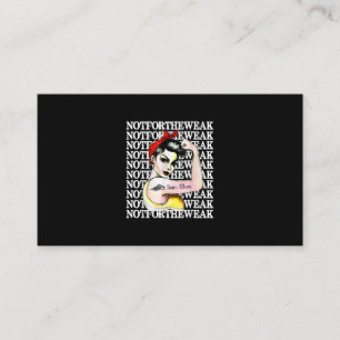 I Love Swimming - Swim Mum Not Weak Design Business Card