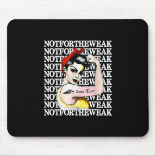 I Love Swimming - Swim Mum Not  Weak Design Mouse Pad