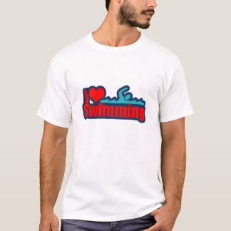 I Love Swimming T-Shirt