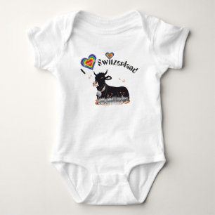 I love Switzerland für alle Baby Strampler Bodysuit