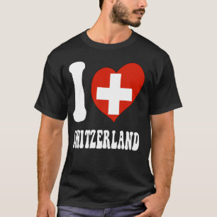 I Love Switzerland I Love Bern Switzerland Flag He T-Shirt