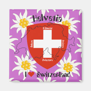 I love Switzerland Magnet