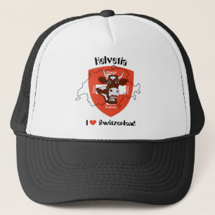 I love Switzerland Mütze Trucker Hat