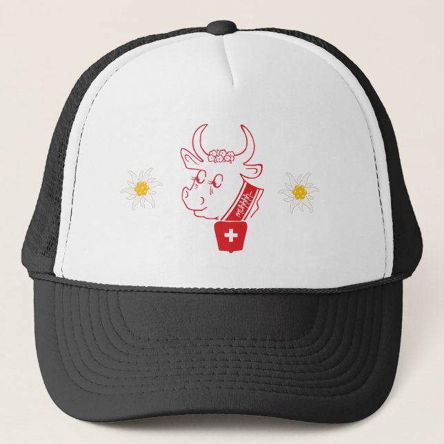 I love Switzerland Mütze Trucker Hat (Front)