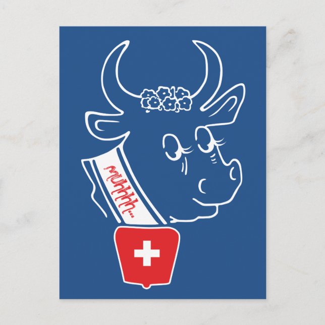 I love Switzerland Postkarte Postcard (Front)