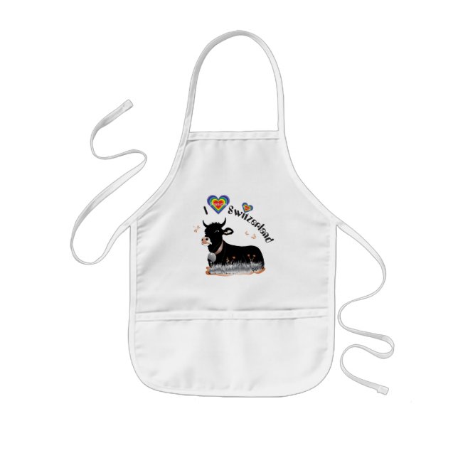 I love Switzerland Schürze Kids Apron (Front)
