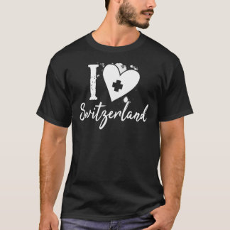 I Love Switzerland T-Shirt
