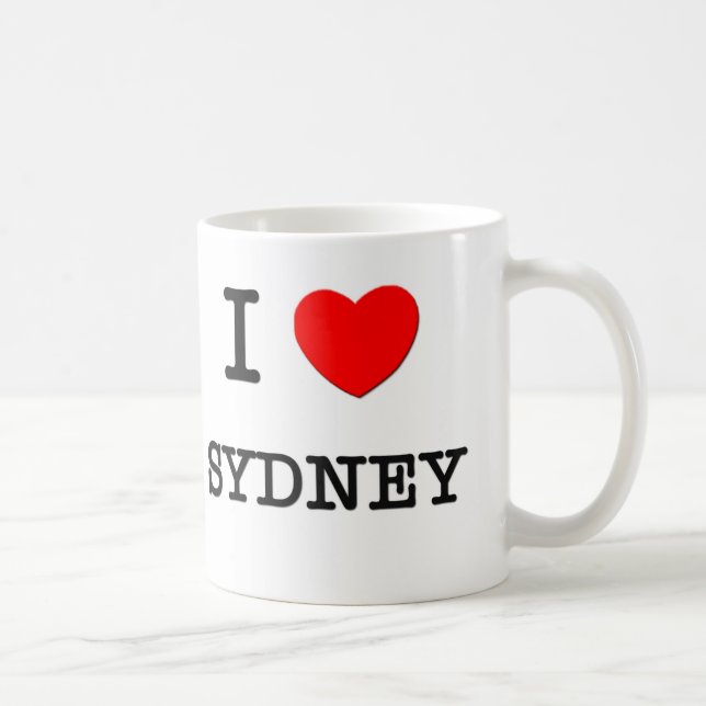 I Love Sydney Coffee Mug (Right)