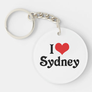 I Love Sydney Key Ring