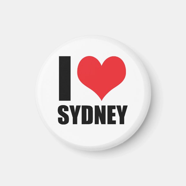 I love Sydney Magnet (Front)
