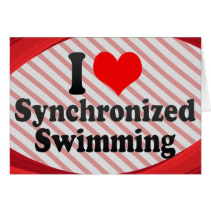 I love Synchronised Swimming