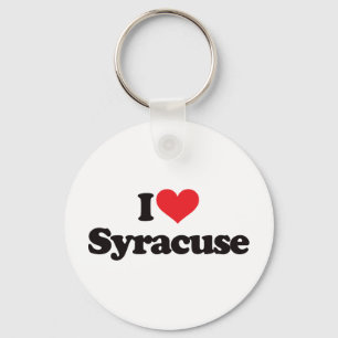 I Love Syracuse Key Ring