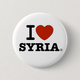 I Love Syria 6 Cm Round Badge