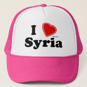 I Love Syria Trucker Hat
