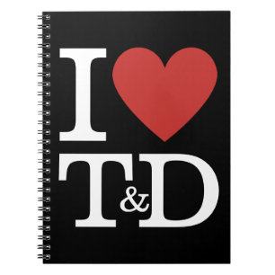 I ❤️ Love T&D - Training & Development Dept.  Notebook