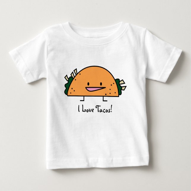 I Love Tacos Infant Shirt (Front)