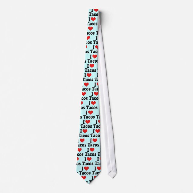 I Love Tacos Tie (Front)