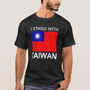 I Love Taiwan Flag Taiwanese Pride I Stand With Ta T-Shirt