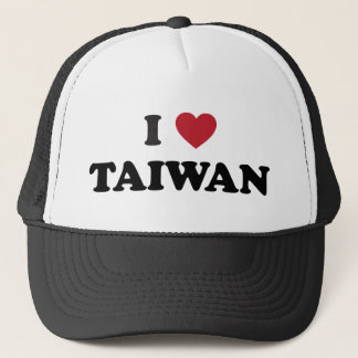 I Love Taiwan Trucker Hat